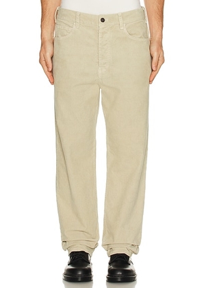 NILI LOTAN Cord Billie Pant in Marble - Beige. Size 31 (also in 32, 34, 36).