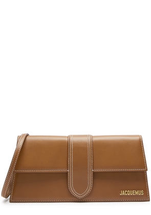 Jacquemus Le Bambino Long Leather top Handle bag - Light Brown - One Size
