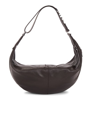 Lemaire Quiver Clip Bag in Dark Chocolate - Chocolate. Size all.