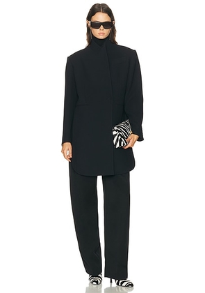 KHAITE Comelle Coat in Black - Black. Size 0 (also in 2, 6).