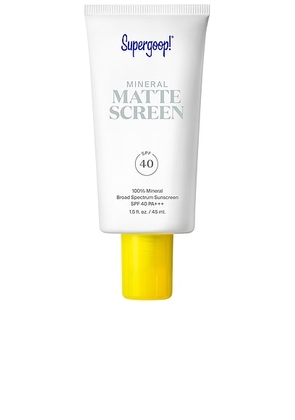 Supergoop! Mineral Mattescreen SPF 40 in N/A - Beauty: NA. Size all.