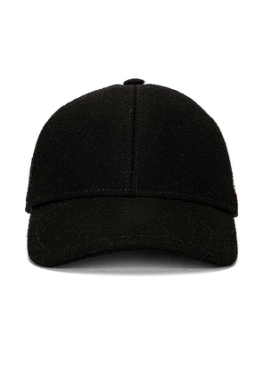 Saint Laurent Casquette Feutre Hat in Black - Black. Size 59 (also in ).