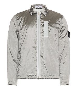 Stone Island Light Outerwear Jacket in Pearl Grey - Grey. Size M (also in ).