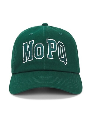 Museum of Peace and Quiet University Distressed Dad Hat in Forest - Green. Size all.