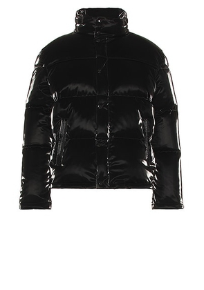 Saint Laurent Doudoune Oversize Jacket in Noir - Black. Size 50 (also in 48).