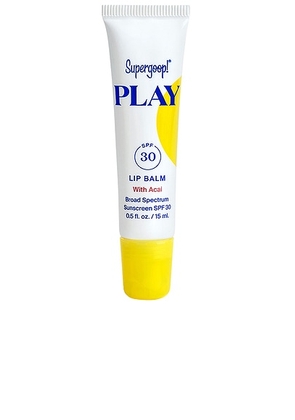 Supergoop! PLAY Lip Balm SPF 30 in Acai - Beauty: NA. Size all.