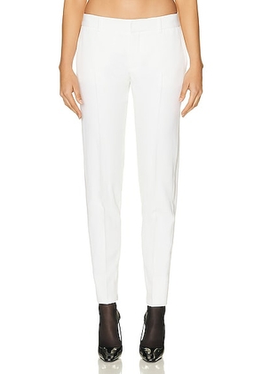 Saint Laurent Skinny Pant in Shell - White. Size 36 (also in 38, 40).