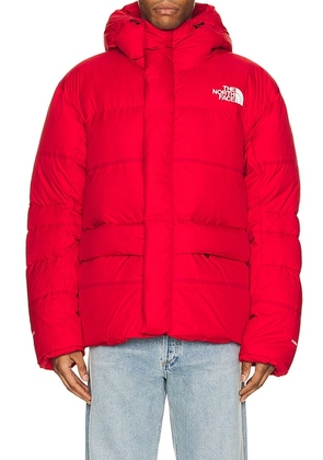 The North Face RMST Himalayan Parka in TNF Red - Red. Size L (also in M, S, XL).