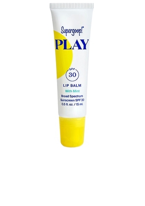 Supergoop! PLAY Lip Balm SPF 30 in Mint - Beauty: NA. Size all.