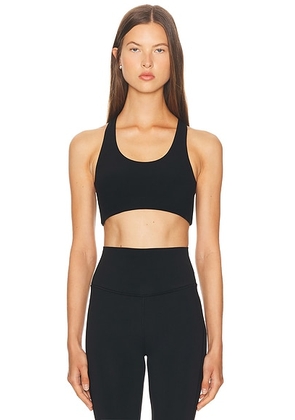 Splits59 Sara Airweight Bra in Black - Black. Size M (also in L, S, XL, XS).