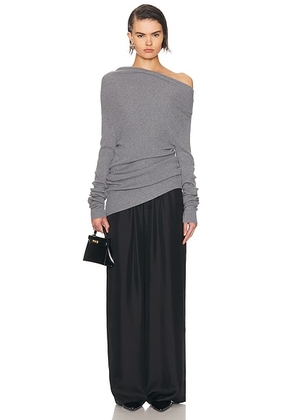 Lisa Yang Agie Sweater Dress in Deep Cloud - Grey. Size 1 (also in 2).
