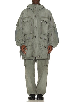 Maison Margiela Sports Jacket in Sage - Sage. Size 48 (also in ).