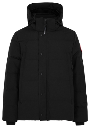 Canada Goose Wyndham Quilted Arctic-tech Parka - Black - XL, Men's Designer Parka, Male