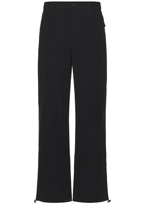 SATURDAYS NYC Tony Nylon Taslan Sweatpant in Black - Black. Size L (also in ).