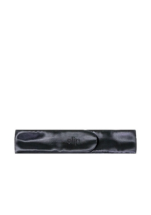 Slip Pure Silk Glam Band in Black - Black. Size all.