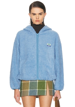 American Vintage Hoktown Hoodie in Celeste - Blue. Size XS/S (also in ).