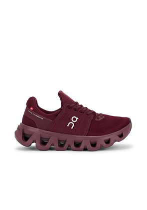 On Cloudswift 4 AD Sneaker in Maroon - Wine. Size 6 (also in ).
