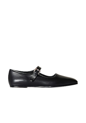 The Row Ava Mary Jane Flats in Black - Black. Size 35 (also in 36, 36.5, 37, 39, 39.5, 40, 40.5, 41).