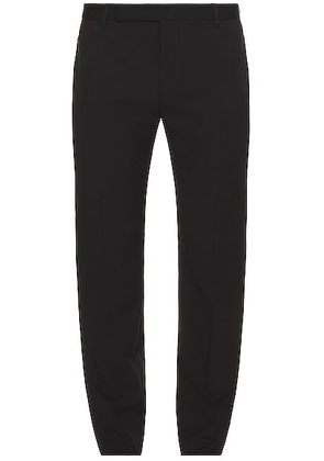Saint Laurent Pantalon Ajuste in Nero - Black. Size 46 (also in 48, 50, 52).