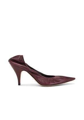 The Row Liisa Pump in Bordeaubergine - Burgundy. Size 36 (also in ).