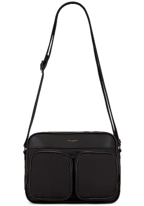 Saint Laurent New Camera Bag in Black - Black. Size all.
