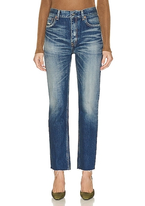 Saint Laurent Hailey Jeans in Vintage Blue - Denim-Medium. Size 28 (also in ).