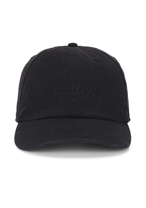 MM6 Maison Margiela Hat in Acqua - Blue. Size L (also in M, S).