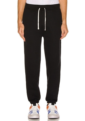 Polo Ralph Lauren Fleece Pant Relaxed in Black - Black. Size L (also in M, S, XL/1X).