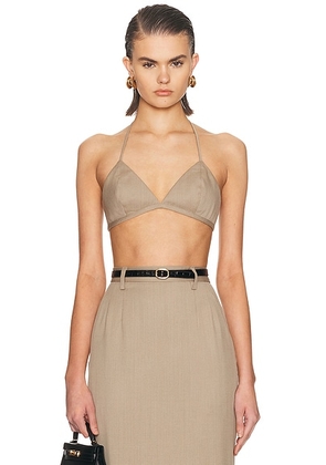 Mimchik Rosie Bra Top in Dune - Beige. Size 0 (also in 2, 4).