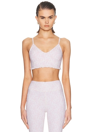 LoveShackFancy Erza Bra Top in Chantilly - White. Size L (also in M, S).