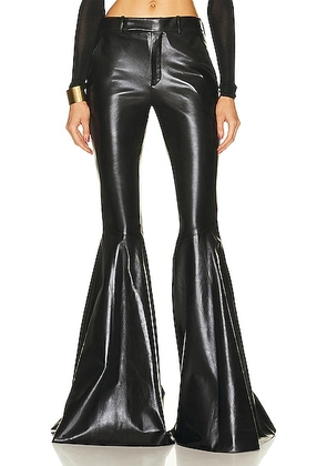 Saint Laurent Wide Leg Pant in Noir - Black. Size 38 (also in ).