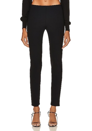 The Row Woolworth Pant in Black - Black. Size L (also in S).
