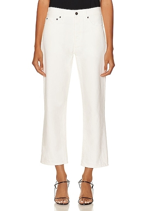 The Row Lesley Jeans in White - White. Size 10 (also in ).