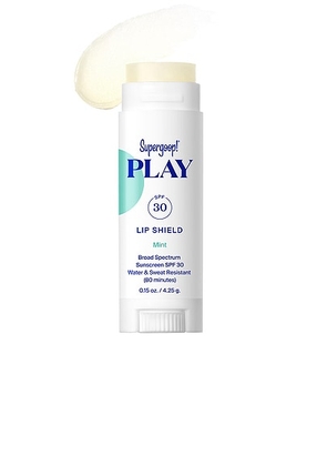 Supergoop! PLAY Lip Shield SPF 30 in Mint - Beauty: NA. Size all.