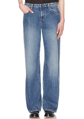 The Row Eglitta Wide Leg Jeans in Light Indigo - Denim-Medium. Size 29 (also in ).