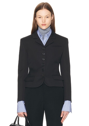 The Row Fletcher Blazer in Black - Black. Size 6 (also in ).