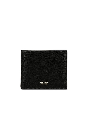 TOM FORD Classic Bifold Wallet in Black - Black. Size all.
