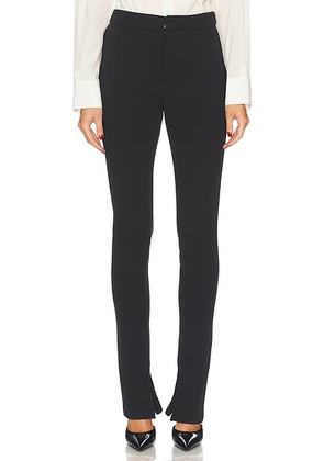 SEROYA Jinn High Wasted Pant in Black - Black. Size L (also in S, XS).