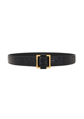 Saint Laurent Square Belt in Nero - Black. Size 90 (also in ).