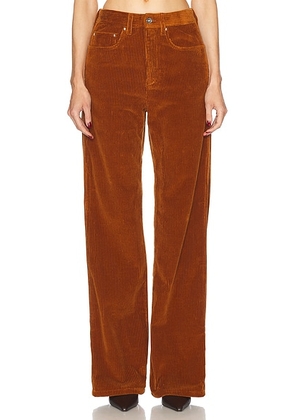 RABANNE Corduroy Pant in Hazelnut - Rust. Size 28 (also in 29).