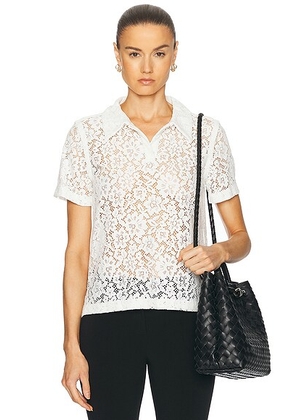 Proenza Schouler Kennedy Top in Off White - White. Size 4 (also in ).