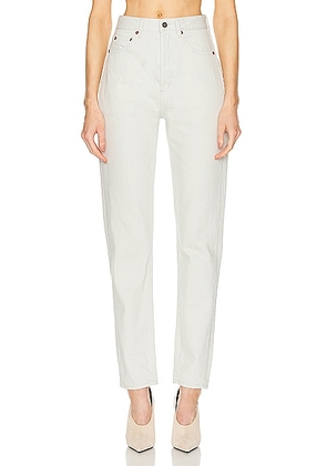Saint Laurent Straight Leg Slim Fit Jeans in Chalk White - Ivory. Size 29 (also in ).