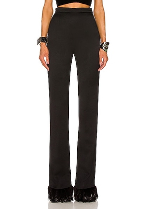 Saint Laurent Tailored Pants in Noir - Black. Size 42 (also in 38).