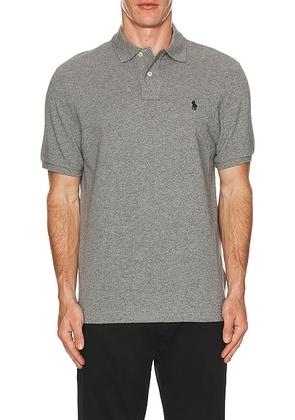 Polo Ralph Lauren Short Sleeve Mesh Polo in Canterbury Heather - Grey. Size M (also in S, XL/1X).