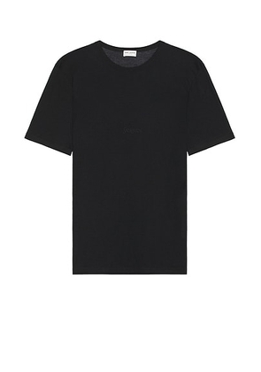 Saint Laurent T-Shirt in Noir - Black. Size S (also in ).