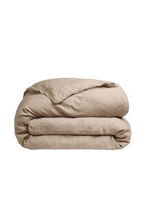 Parachute Linen Duvet Cover in Toast - Tan. Size FULL/QUEEN (also in ).