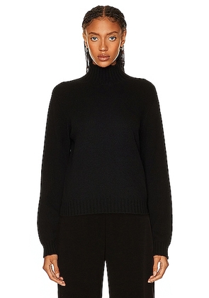 The Row Kensington Top in Black - Black. Size L (also in XL).