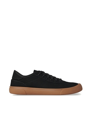 The Row Canvas Sneaker in Black - Black. Size 36 (also in 37, 38, 39).