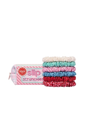 Slip Skinny Scrunchies Set Of 6 in High Tide - Beauty: NA. Size all.