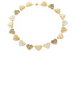 Timeless Precious Nirvana Necklace in 14k Yellow Gold & Diamonds - Metallic Gold. Size all.